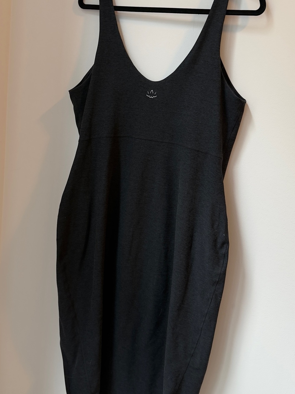 Beyond Yoga Charcoal Tank Dress size XL - Picture 3 of 4